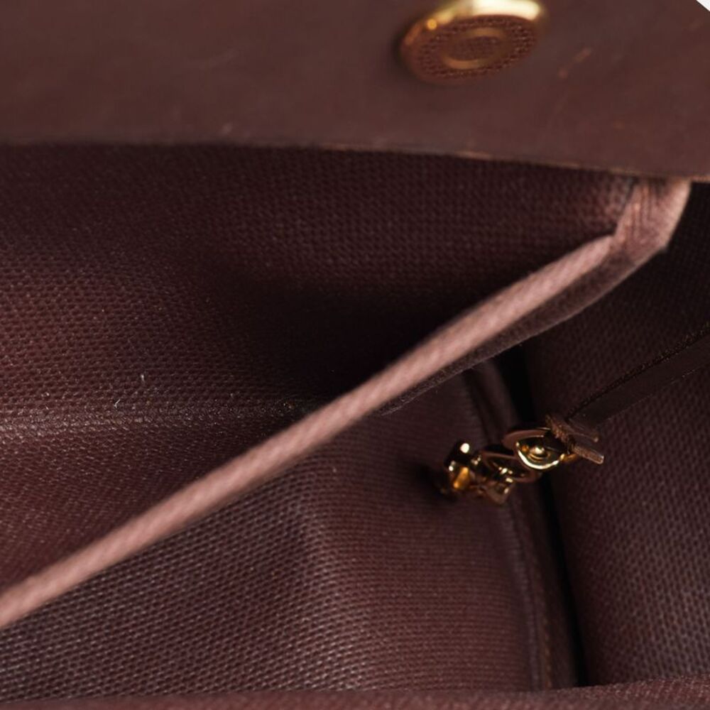 Herm&egrave;s Hunter Herbag Mm Terre Toile Canvas And Vache Cabas Bag - Picture 5 of 7